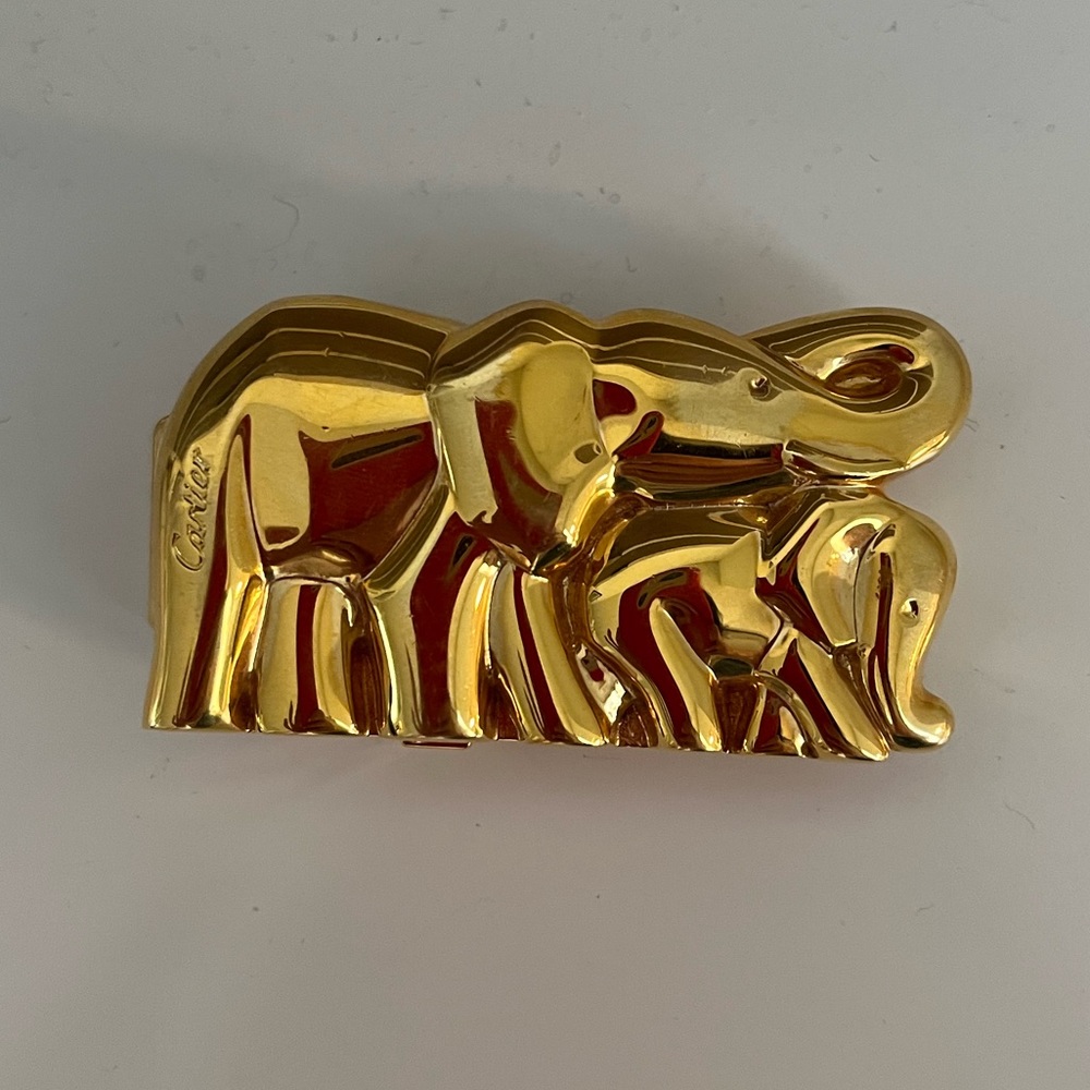Vintage Cartier Belt Buckle